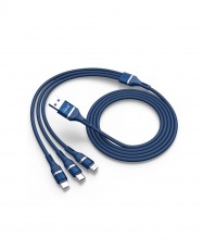 Cable de carga y datos Usb 3 En 1 Tipo-c / Micro Usb /Apple Lightning