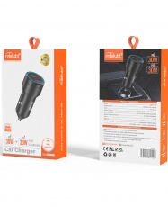 Cargador de Auto MIETUBL Doble PD60W Tipo-C