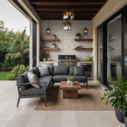 Mosaico de PVC-Aluminio Autoadhesivo MARMOL BEIGE    