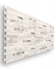 Mosaico de PVC-Aluminio Autoadhesivo MARMOL BEIGE    