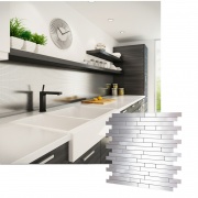 Mosaico de aluminio Autoadhesivo BRICKS 