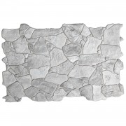 Panel PVC 3D, Realista. LAJA GRIS (98,4x63,3cm). PREMIUM