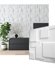 Paneles 3D PVC "CUBISTA"  / m²