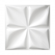 Paneles 3D PVC "FLOWER" / m²