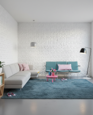 Paneles 3D PVC INDUSTRIAL / m²