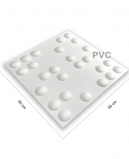 Paneles 3D PVC INDUSTRIAL / m²