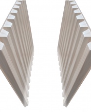 Paneles 3D PVC "LISTON NATURAL"/ m²