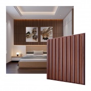 Paneles 3D PVC "LISTON NOGAL" / m²