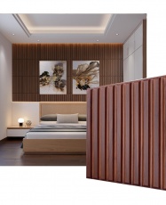 Paneles 3D PVC "LISTON NOGAL" / m²