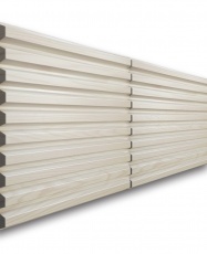 Paneles 3D PVC "LISTON NATURAL"/ m²