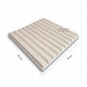 Paneles 3D PVC "LISTON NATURAL"/ m²