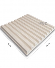 Paneles 3D PVC "LISTON NATURAL"/ m²
