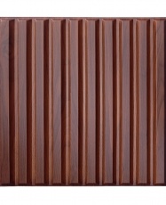 Paneles 3D PVC "LISTON NOGAL" / m²