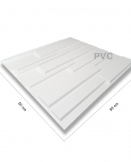Paneles 3D PVC "MURA" / m²