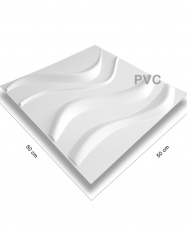 Paneles 3D PVC "PANAL" / m²