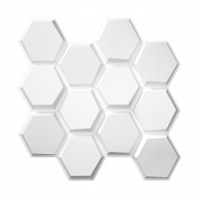 Paneles 3D PVC "PANAL" / m²