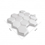 Paneles 3D PVC "PANAL" / m²