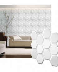 Paneles 3D PVC "PANAL" / m²