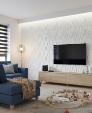 Paneles 3D PVC "WIND" / m²