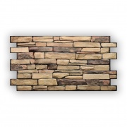 Wall Panel PVC 3D Realista SLATE NATURAL 0.46m² c/u (98 x 49.8 cm)