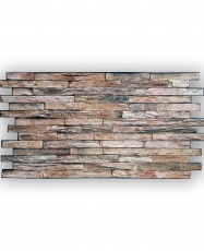 Wall Panel PVC 3D, Realista. CANTERA PLANA 0.45m² c/u (96.4 x 49 cm)