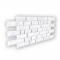 Wall Panel PVC 3D, Realista. LADRILLO RETRO 0.41m² c/u (95,1 x 49,5cm). 