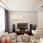 Wall Panel PVC 3D, Realista. LADRILLO RETRO 0.41m² c/u (95,1 x 49,5cm). 