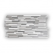 Wall Panel PVC 3D, Realista. MADERA GRAFITO 0.40m² c/u (95 x 47,7cm).