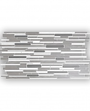 Wall Panel PVC 3D, Realista. MADERA GRAFITO 0.40m² c/u (95 x 47,7cm).