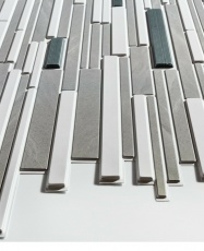 Wall Panel PVC 3D, Realista. MADERA GRAFITO 0.40m² c/u (95 x 47,7cm).