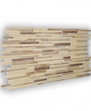 Wall Panel PVC 3D, Realista. MADERA ROBLE 0.40m² c/u (95 x 47.7 cm)