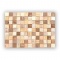 Wall Panel PVC 3D, Realista. MOSAICO MADERA 0.57m² c/u (91 x 63cm). 