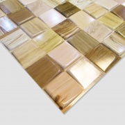 Wall Panel PVC 3D, Realista. MOSAICO MADERA 0.57m² c/u (91 x 63cm). 