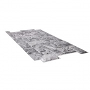 Wall Panel PVC 3D, Realista. NATURAL GRAY 0.47m² c/u (98 x 49.8 cm)