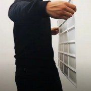 Panel PVC 3D, Estampado Realista. GRACE  (pack de 6  láminas)
