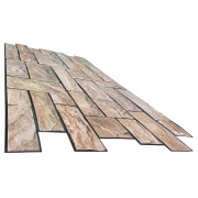 Panel PVC 3D, Realista. PIEDRA AMARILLA 0.45m² c/u (97,7 x 49,3cm). 