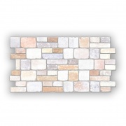 Wall Panel PVC 3D, Realista. PIEDRA AURORA 0.45m² c/u (97.7 x 49.3 cm). 