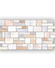 Wall Panel PVC 3D, Realista. PIEDRA AURORA 0.45m² c/u (97.7 x 49.3 cm). 