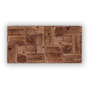 Wall Panel PVC 3D, Estampado Realista PINE WOOD 0.46m² c/u (96 x 47.9 cm)