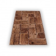 Wall Panel PVC 3D, Estampado Realista PINE WOOD 0.46m² c/u (96 x 47.9 cm)