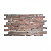 Wall Panel PVC 3D, Realista. PIZARRA MARRÓN 0.44m² c/u (97 x 49 cm)