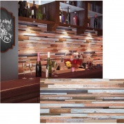 Panel PVC 3D, Realista. VIVO PATINADA 0.46m² c/u (95,7 x 48cm). 