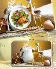 Set 6 Individuales PVC de mesa Harvest 40 x 25cm.