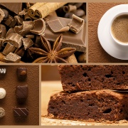 Set 6 individuales PVC de mesa Cocoa 40 x 25cm