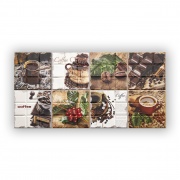 Panel PVC 3D, Estampado Realista. ARABICA  