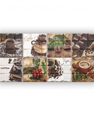 Panel PVC 3D, Estampado Realista. ARABICA  