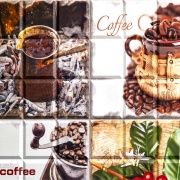 Panel PVC 3D, Estampado Realista. ARABICA  