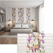 Panel PVC 3D, Estampado Realista. GRACE  