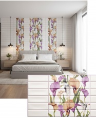 Panel PVC 3D, Estampado Realista. GRACE  