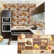 Wall Panel PVC Relieve OMELA 0.46m² c/u (95.5 x 48 cm) 